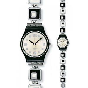 SWATCH Vintage 2003 Ladies Chessboard Analog Watch